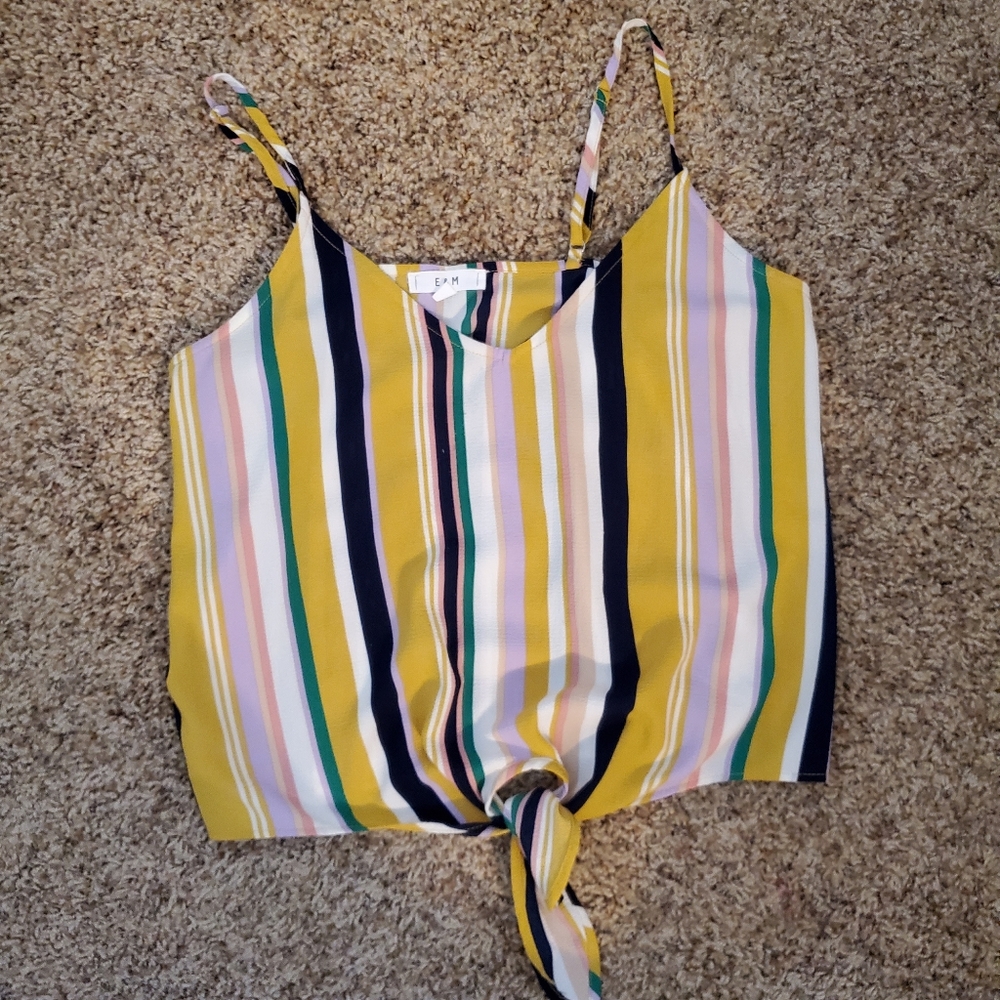Striped Tank Top - Picture 3 of 4